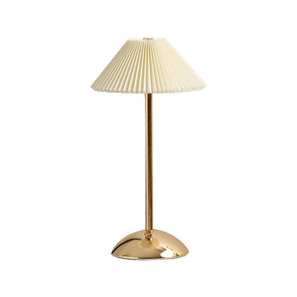 Enara Pleated Bedside Table Lamp