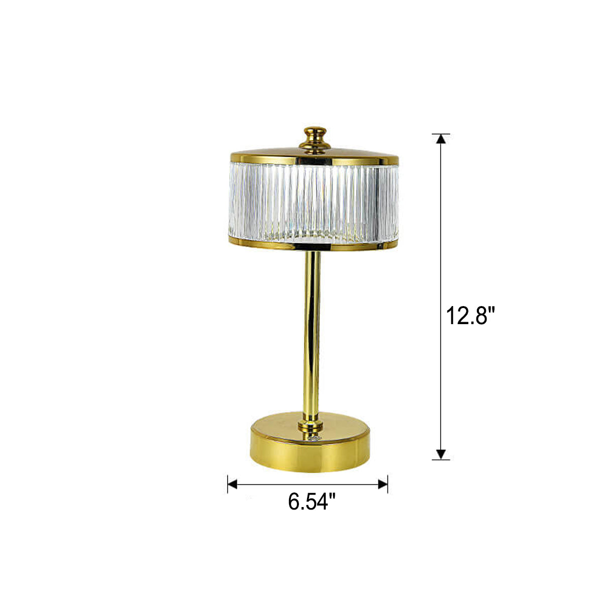 Aurelia Acrylic Touch Table Lamp
