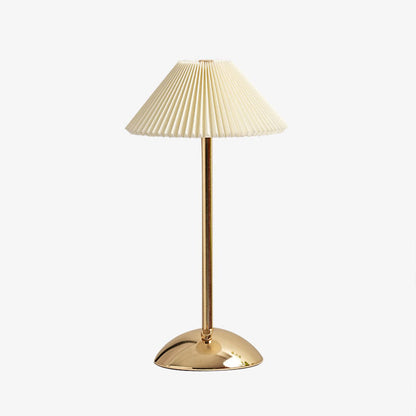 Enara Pleated Bedside Table Lamp
