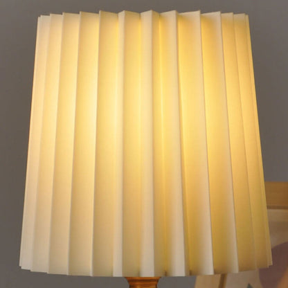 Marlow Pleated Wood Table Lamp