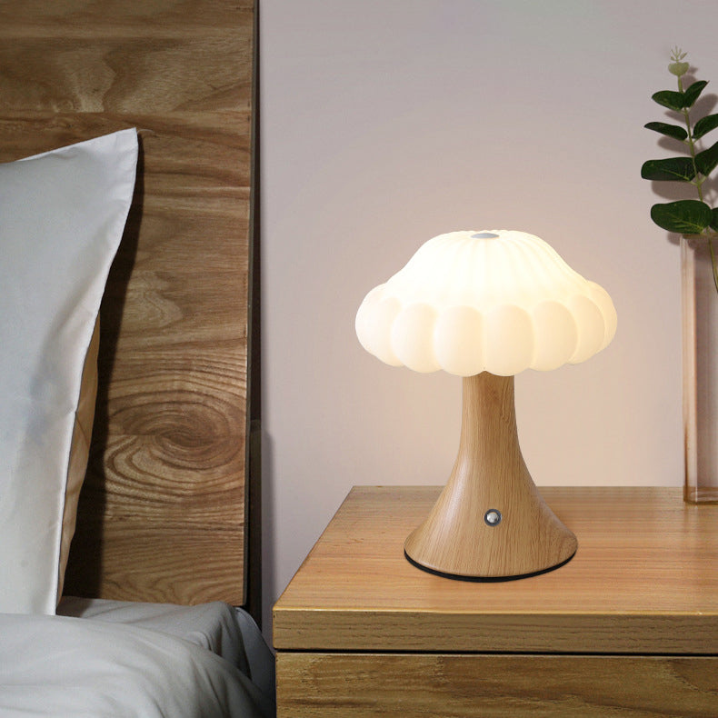 Luna Rechargeable Mushroom Table Lamp