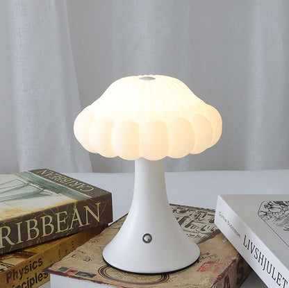 Luna Rechargeable Mushroom Table Lamp