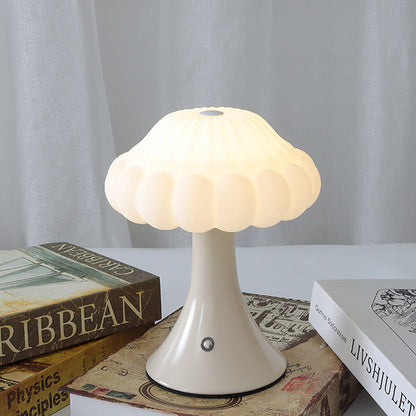 Luna Rechargeable Mushroom Table Lamp