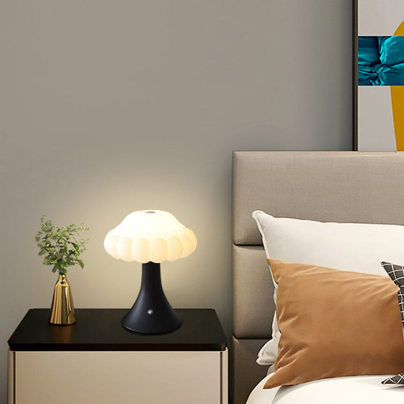 Luna Rechargeable Mushroom Table Lamp