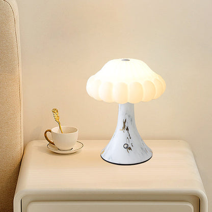 Luna Rechargeable Mushroom Table Lamp