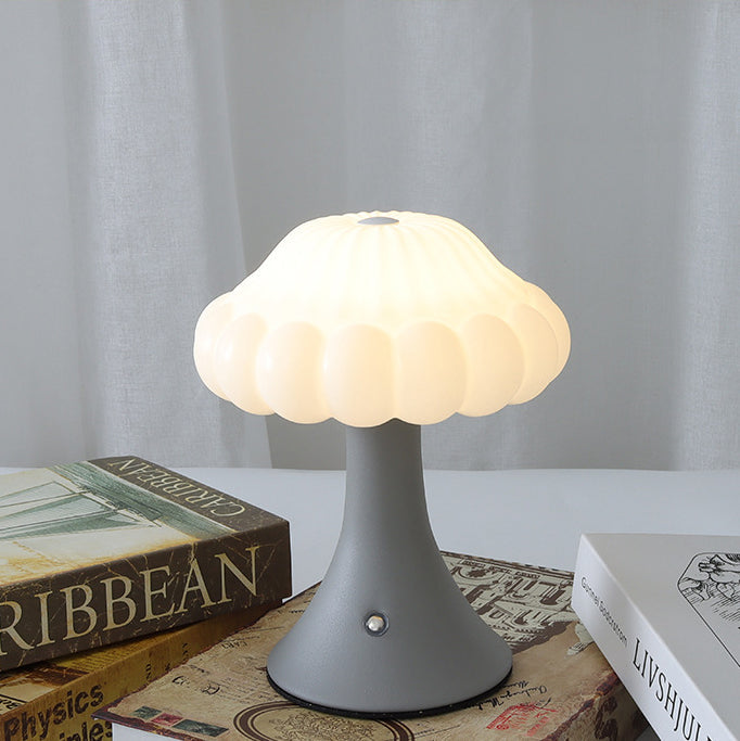 Luna Rechargeable Mushroom Table Lamp