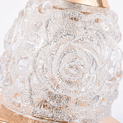 Roselle Frosted Dome Table Lamp